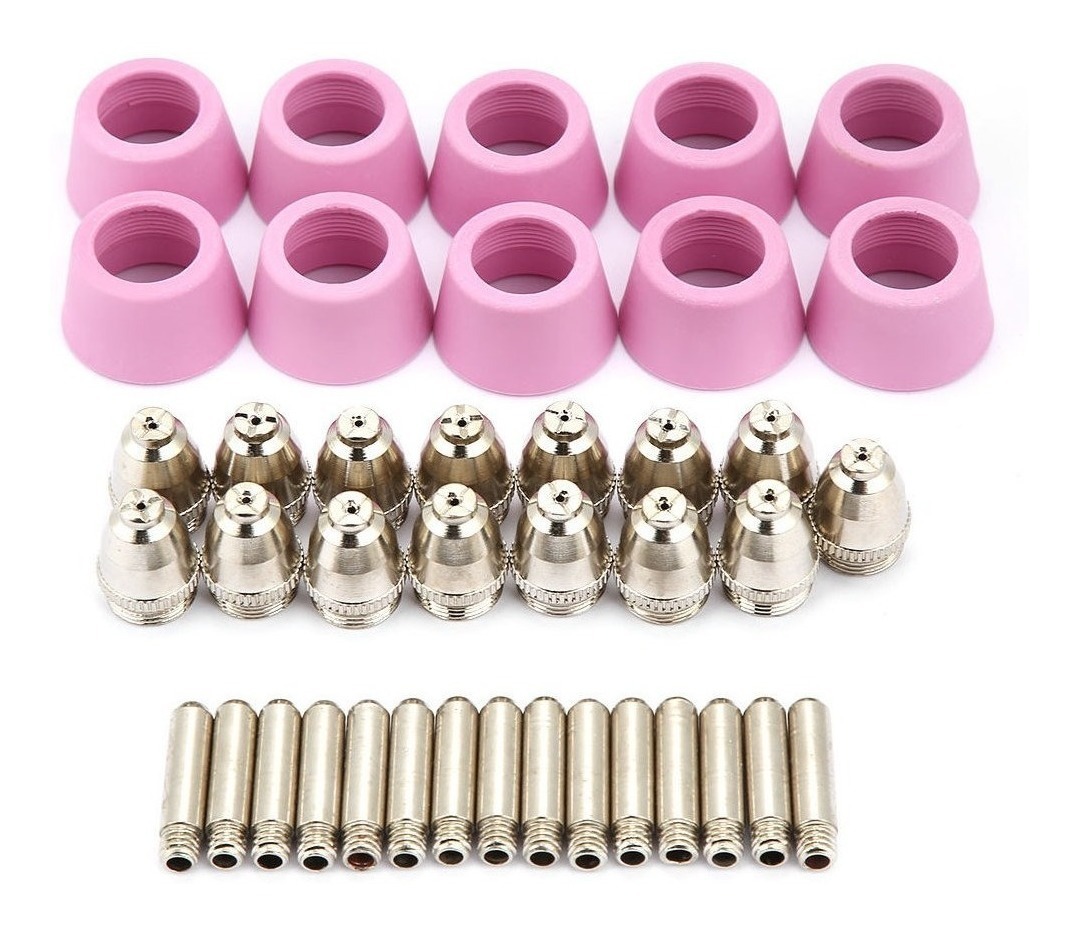 40pc/set Ag60 Sg55 Cortador Plasma Tocha Consumíveis