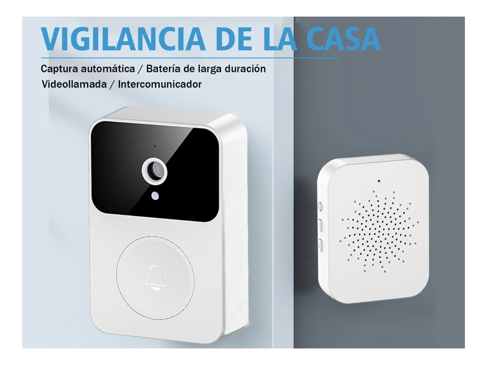 Câmera De Campainha De Vídeo Sem Fio Visual Smart Security - Imagem 3