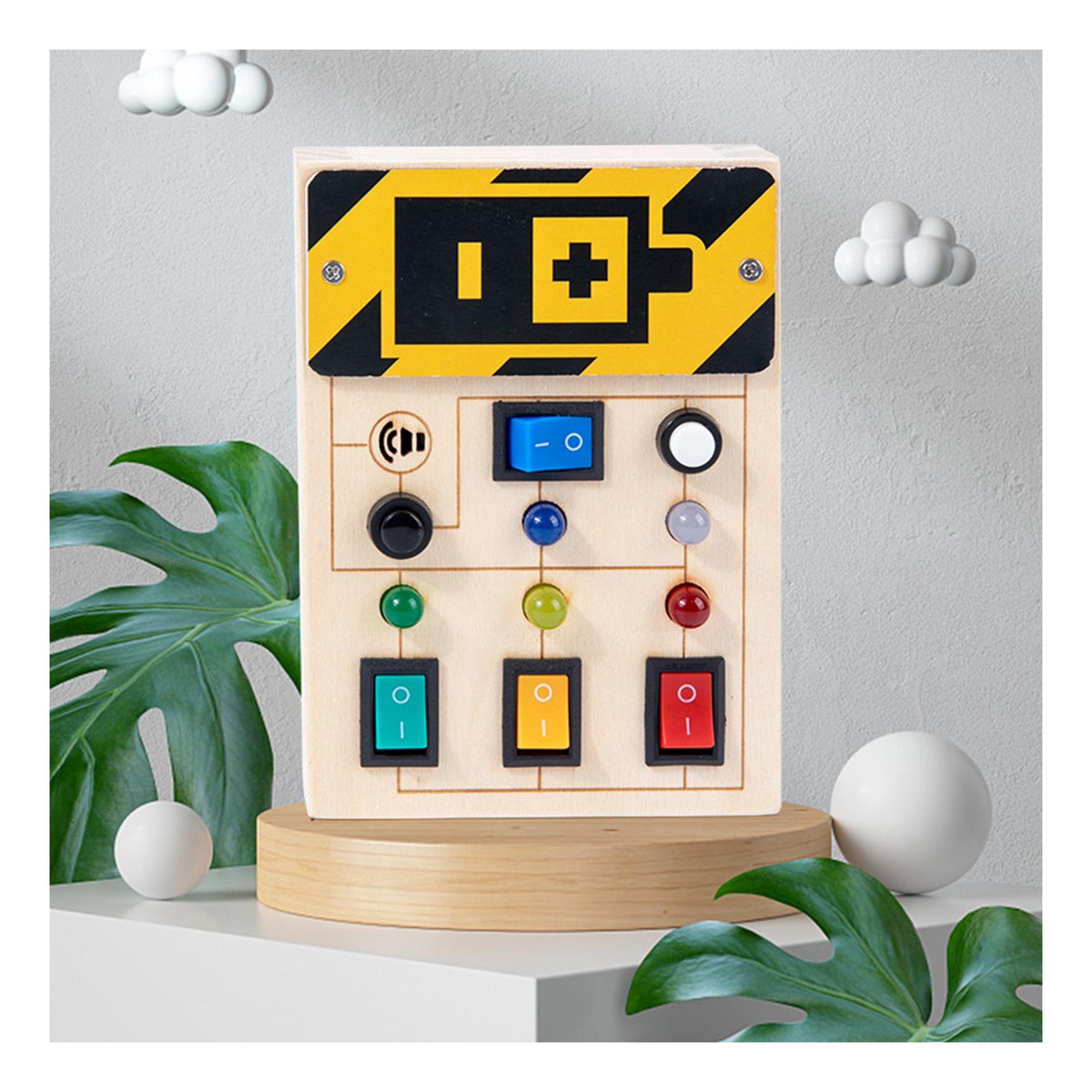 Placa Sensorial Adereço De Ensino Atividades De - Imagem 6