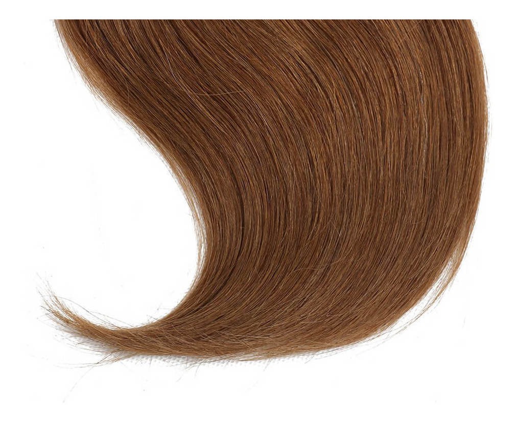 Peruca Cabelo Humano Virgem 20cm Franja - Imagem 6