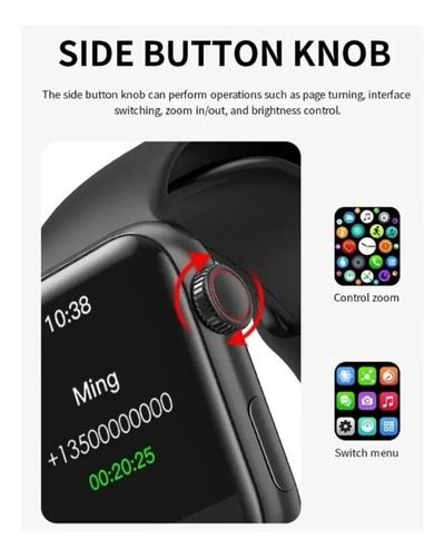 Pulseira Smartwatch Iwo Hw12 À Prova D'água + - Imagem 2