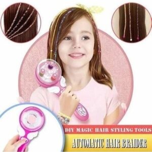 Cabelo Mágico Automático Para Trançar Para Menina A