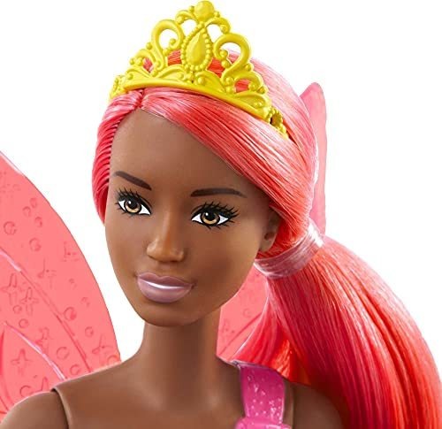 Boneca Fada Barbie Dreamtopia Cabelo Rosa De 12 Polegadas - Imagem 9