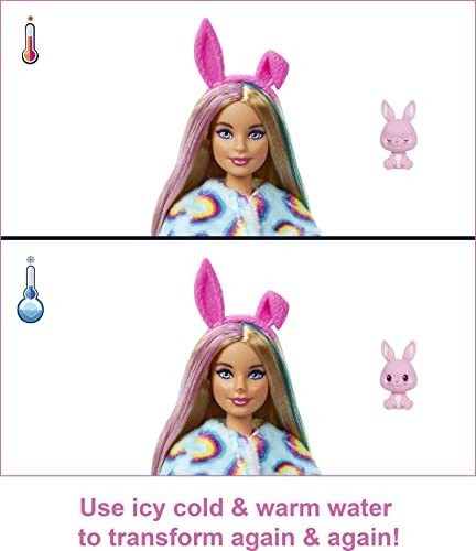 Barbie Cutie Revela Bonecas Com Fantasia Animal Plush 10 - Imagem 4