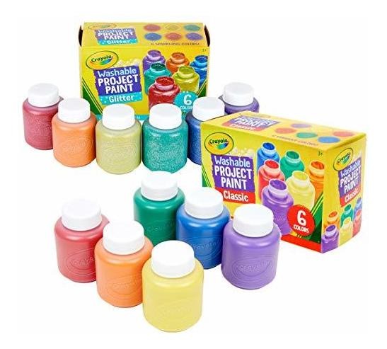 Tinta Infantil Lavável Crayola 12 Unidades Exclusiva Da Amaz - Imagem 8