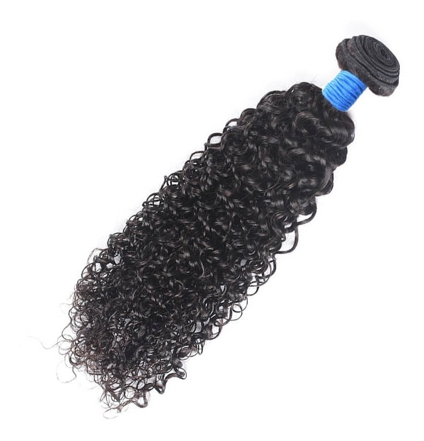 Peruca Cabelo Humano Virgem Longo Encaracolado 50cm 100g - Imagem 3