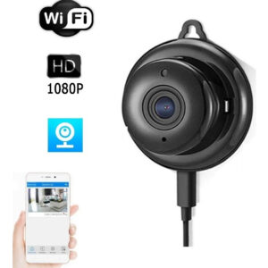 Mini Câmera Ip Wifi Conexão V380 Hd 1080p Infravermelho