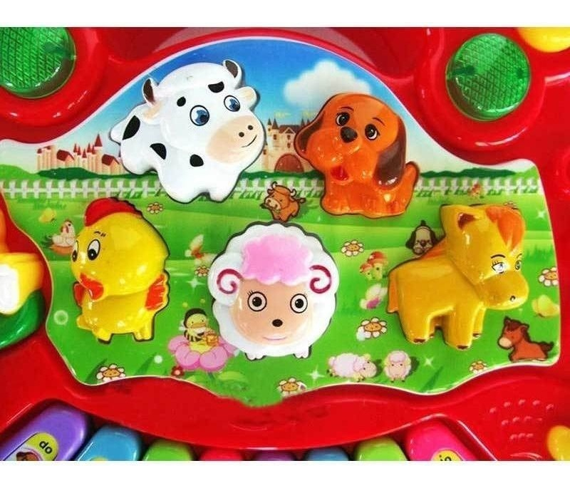 Teclado Piano Musical Bebê Brinquedo Infantil - Imagem 4