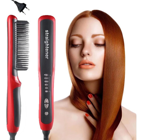 Escova Anion Alisadora De Cabelo Básica Elegante Chapinha
