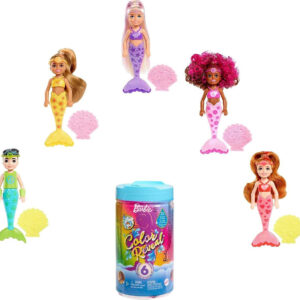 Seleção De Bonecas Barbie Color Reveal.
