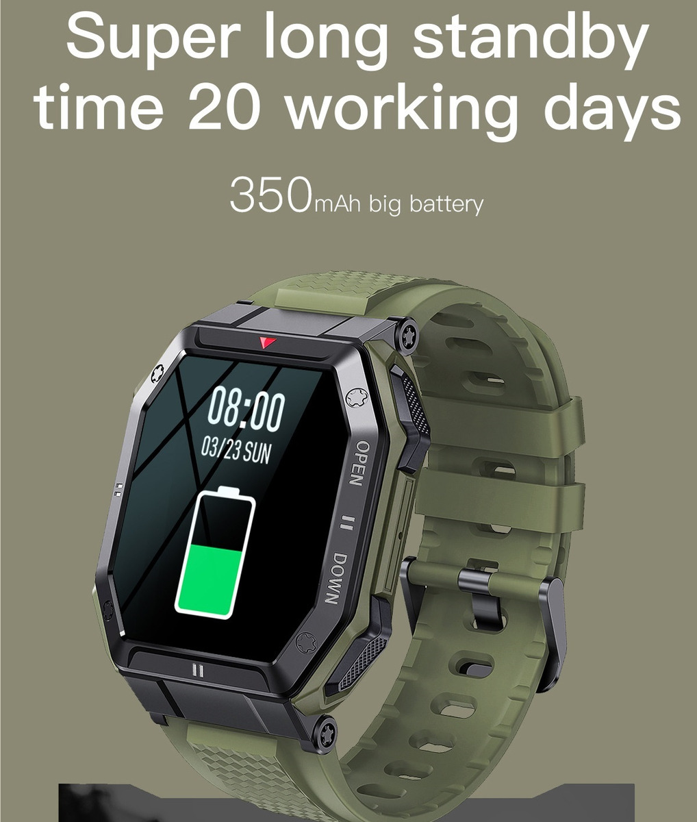 Smartwatch Masculino 1,85 Polegadas 24 Chamadas - Imagem 8