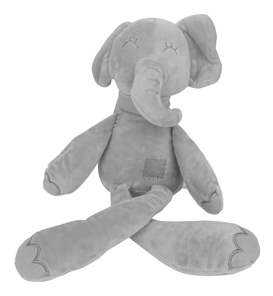 Almofada De Dormir Infantil Comfort Plush Toy Elephant Baby - Imagem 2