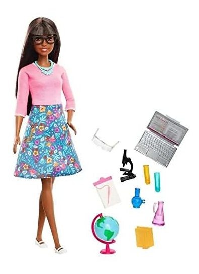 Boneca Afro-americana Mattel Barbie Teacher