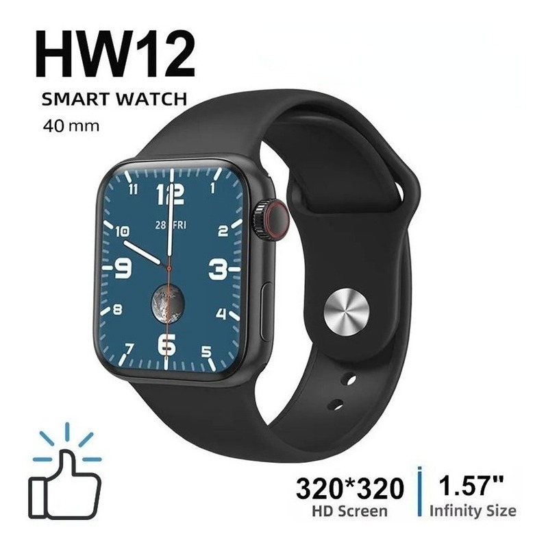 Monitor De Música Bluetooth Smart Watch Hw12 De 1,57 - Imagem 24