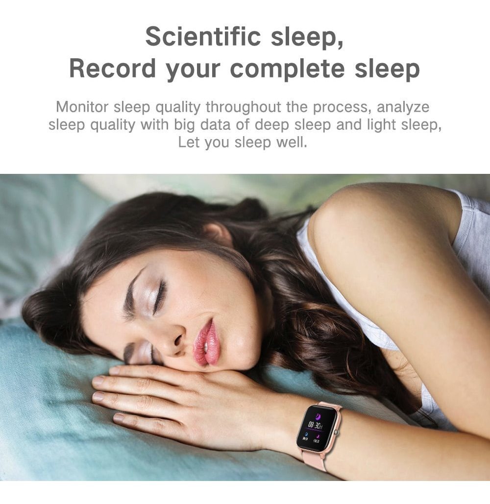 Full Touch 1.4 Inch Smart Watch Pressão Arterial Smartwatch - Imagem 12