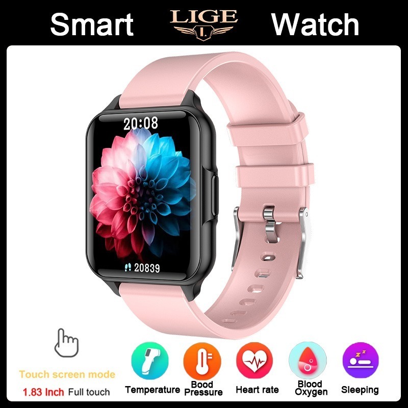 Sport Bluetooth Smartwatch Homens Mulheres Relógio De Temper - Imagem 28