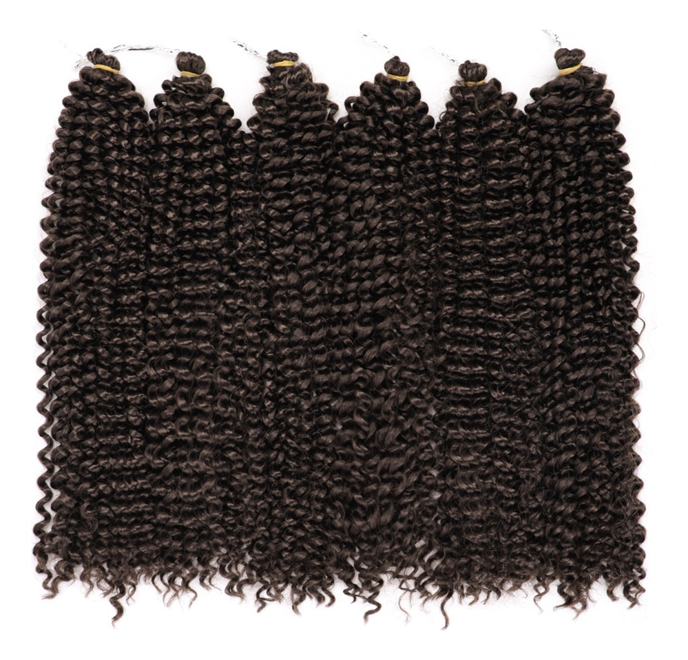 Mega Hair Cabelo Bio Vegetal Cacheado Para Aplique E Braid - Imagem 8