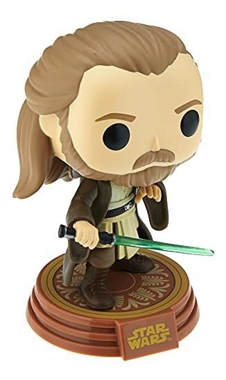 Funko Pop Star Wars Em Toda A Galáxia Quigon Jinn - Imagem 3
