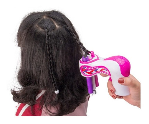 Faça Tranças C/ Esse Maravilhoso Brinquedo Infantil Menina,