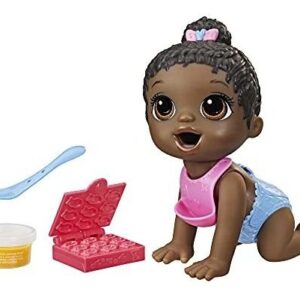 Boneca Baby Alive Lil Snacks Come Cocô Com Tema De Lanche De