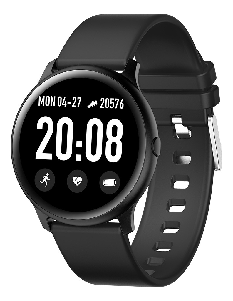 Smartwatch Kw19, Tela De Toque Completa, Pressão De - Imagem 3