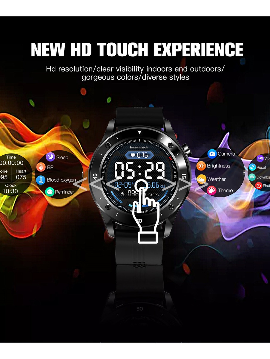 Bluetooth F22s Sport Smart Relógios Pressão Arterial - Imagem 8