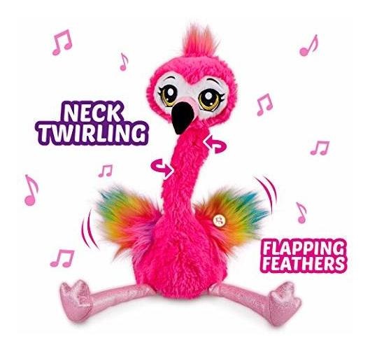 Animais De Estimação Vivos Frankie The Flamingo Pink 15 Inte - Imagem 9