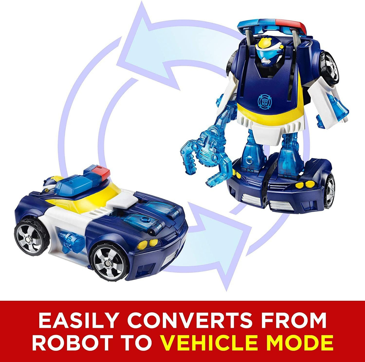 Playskool Heroes Transformers Rescue Bots Energize Chase - Imagem 3