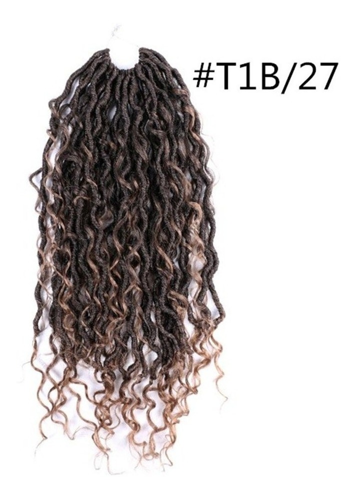 Crochet Cabelo Peruca Tranças Sintéticos Extensão Da Trança - Imagem 9