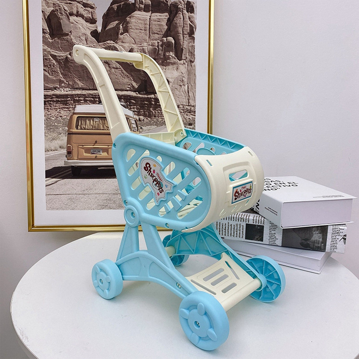 Carrinho De Compras De Simulação Infantil P Sk1p Play House - Imagem 4