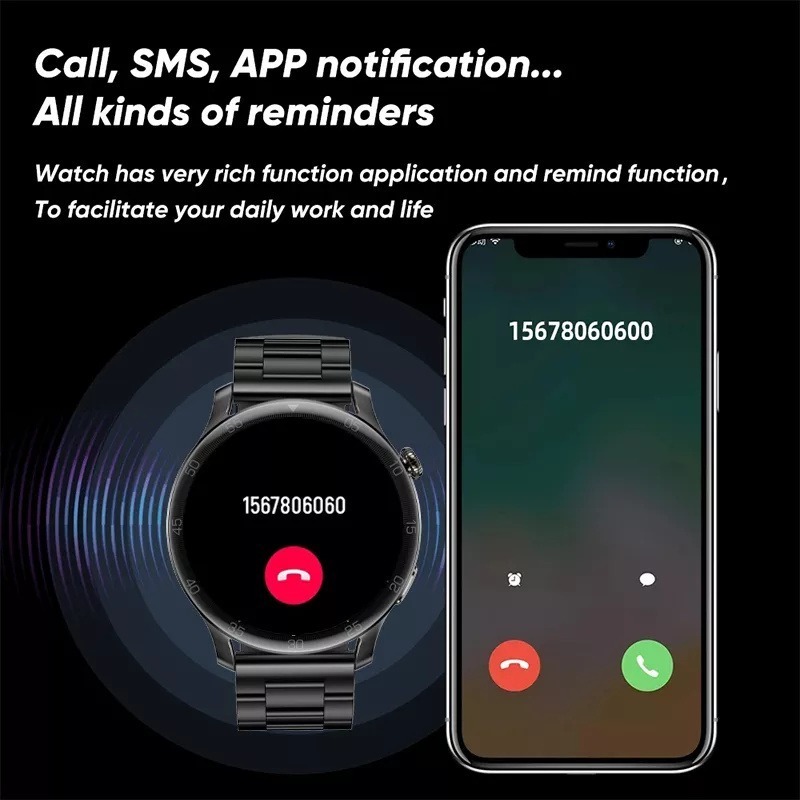 Foxbox-bluetooth Smartwatch À Prova D'água Esporte - Imagem 3