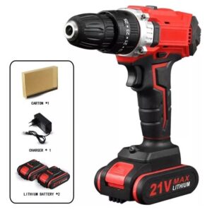 Furadeira Elétrica Multifuncional Impacto Sem Fio 110v/220v