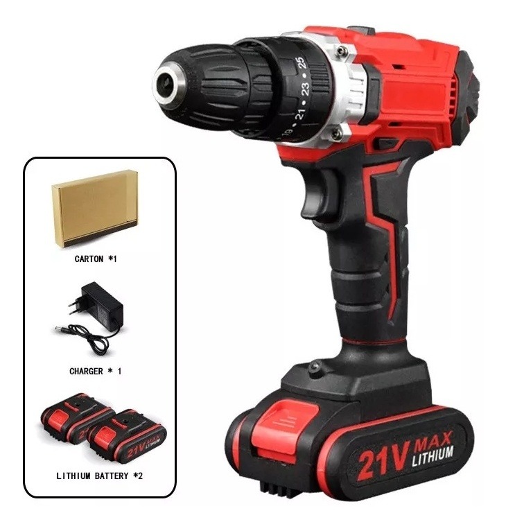Furadeira Elétrica Multifuncional Impacto Sem Fio 110v/220v