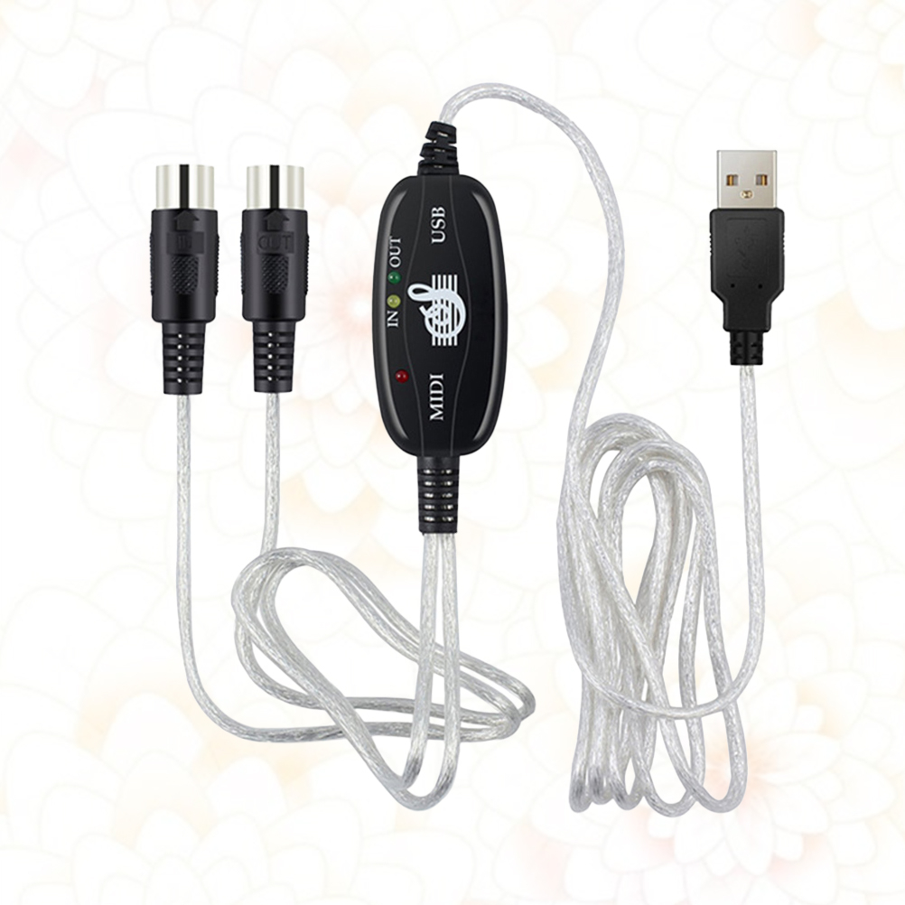 Teclado Sintetizador, Cabo Usb, Cabo Adaptador Midi De 180 X - Imagem 7