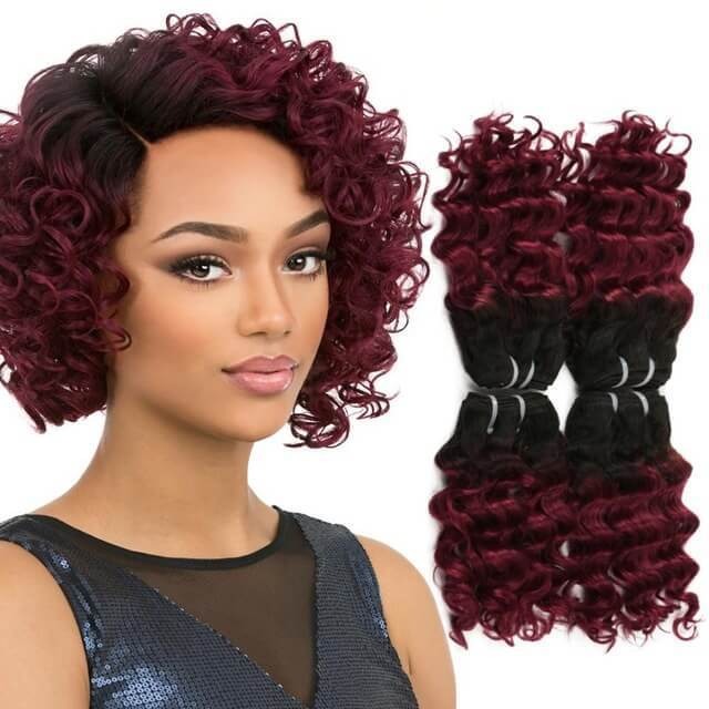 Peruca Cabelo Humano Brasileiro Com Onda Corporal 35cm 50g
