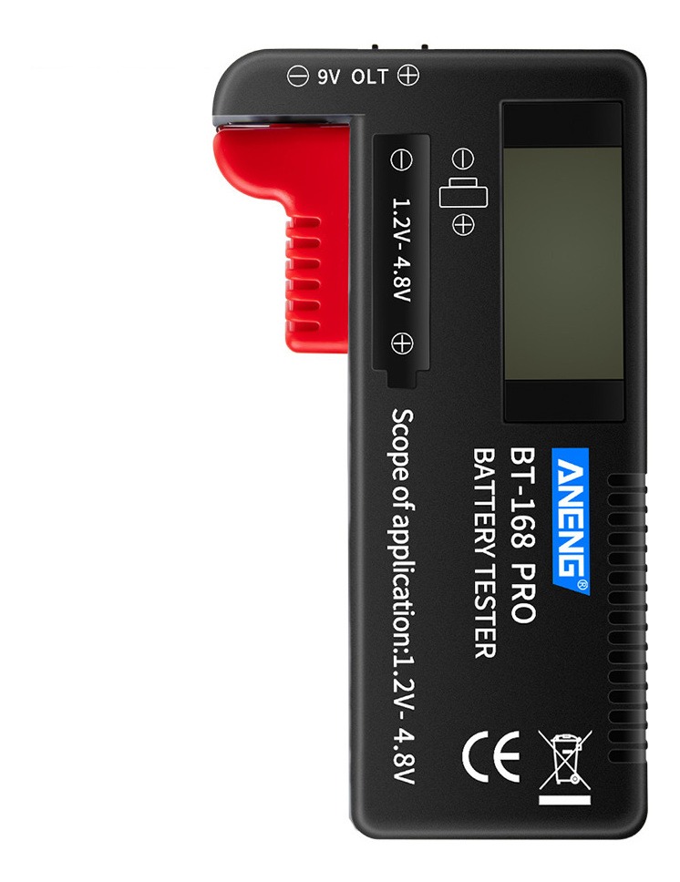Aneng Bt-168 Pro Testador De Bateria Digital-display Tipo Te