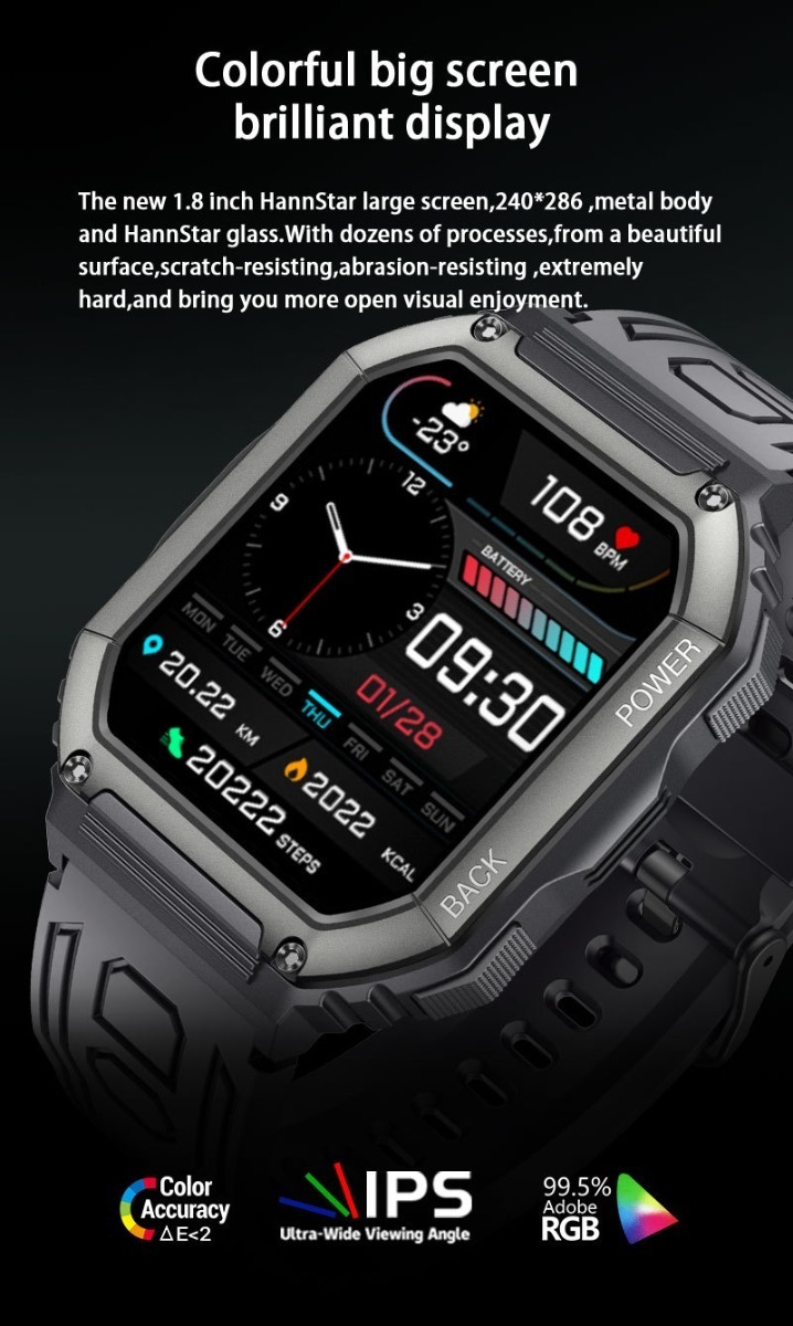 Relógio Esperto Fazer/responder Chamada Fitness Watch Para A - Imagem 12