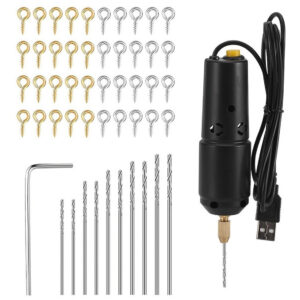 Kit De Mini Broca Elétrica De Resina