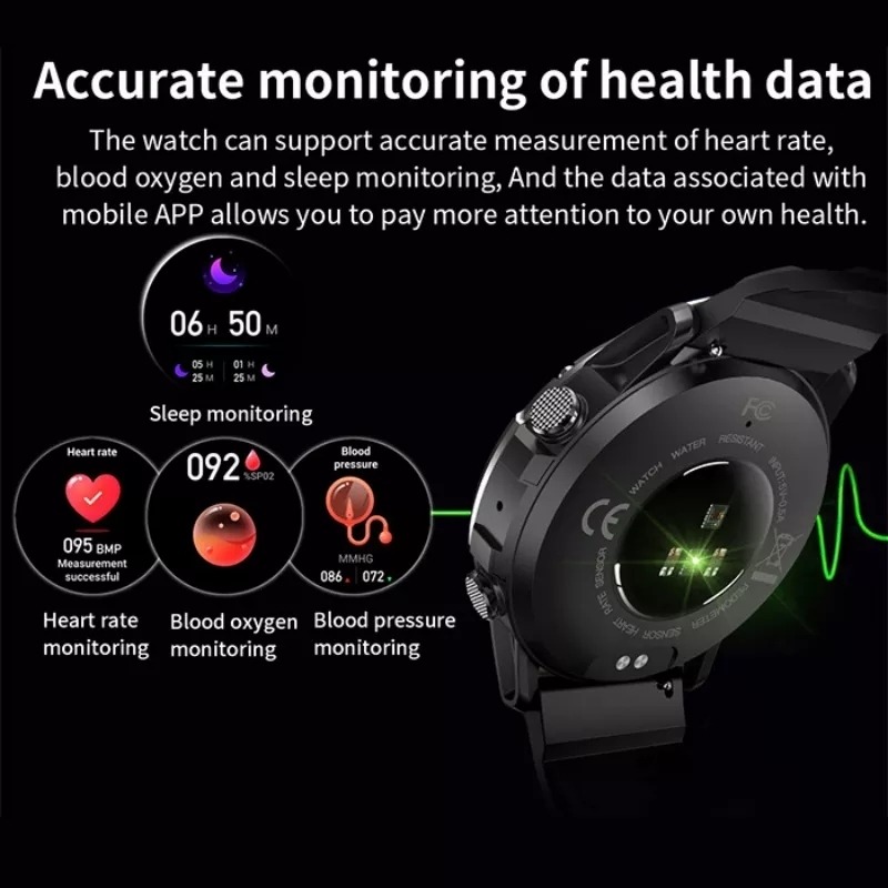 Smartwatch Para Homens E Mulheres, Rastreador De Fi - Imagem 3