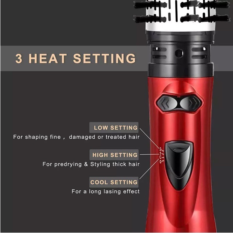 Escova Rotativa Bivolt Escova Alisadora Elétrica Chapinha - Imagem 3