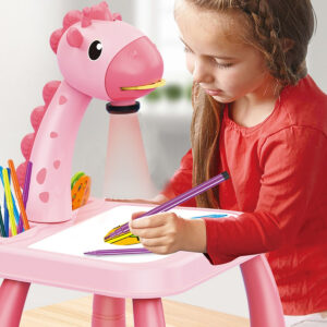 Mesa De Projetor Estilo Girafa Inteligente X Child Com Luz L