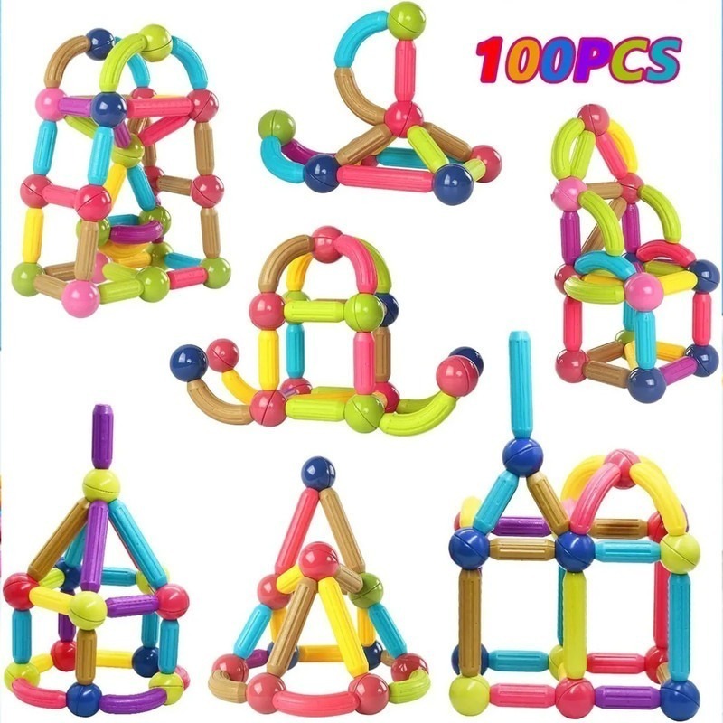 Brinquedo Educativo 2 Anos Brinquedo Bebe Educativo 100 Unid - Imagem 9