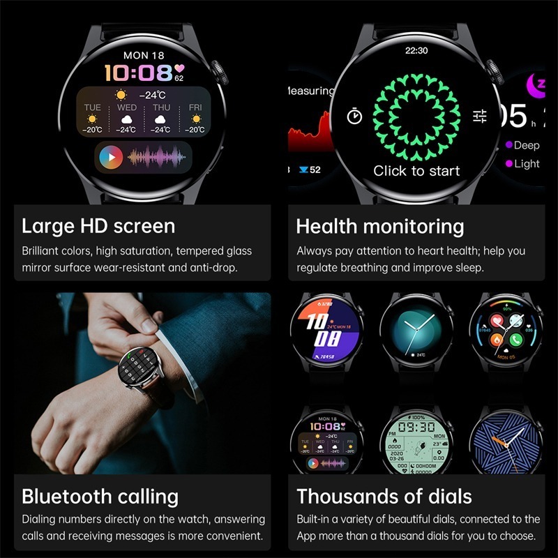 Smartwatch Lige De Chamada Bluetooth - Imagem 13