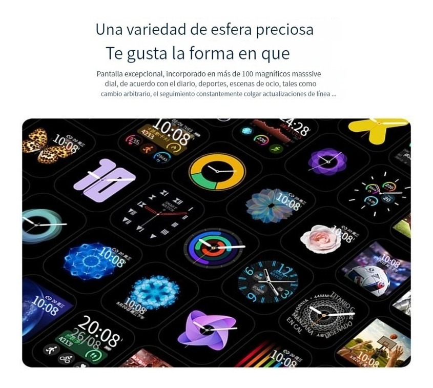 Smartwatch Esportivo De Frequência Cardíaca Bluetoo - Imagem 28