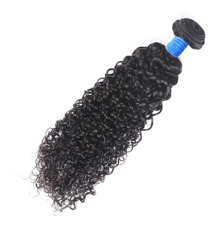 Peruca Cabelo Humano Virgem Longo Encaracolado 50cm 100g - Imagem 3
