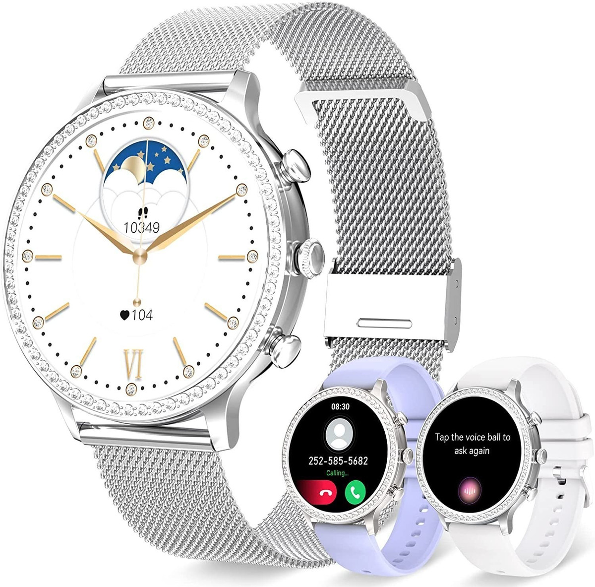 Smartwatch Para Mulheres (fazer/atender Chamadas) - Imagem 8