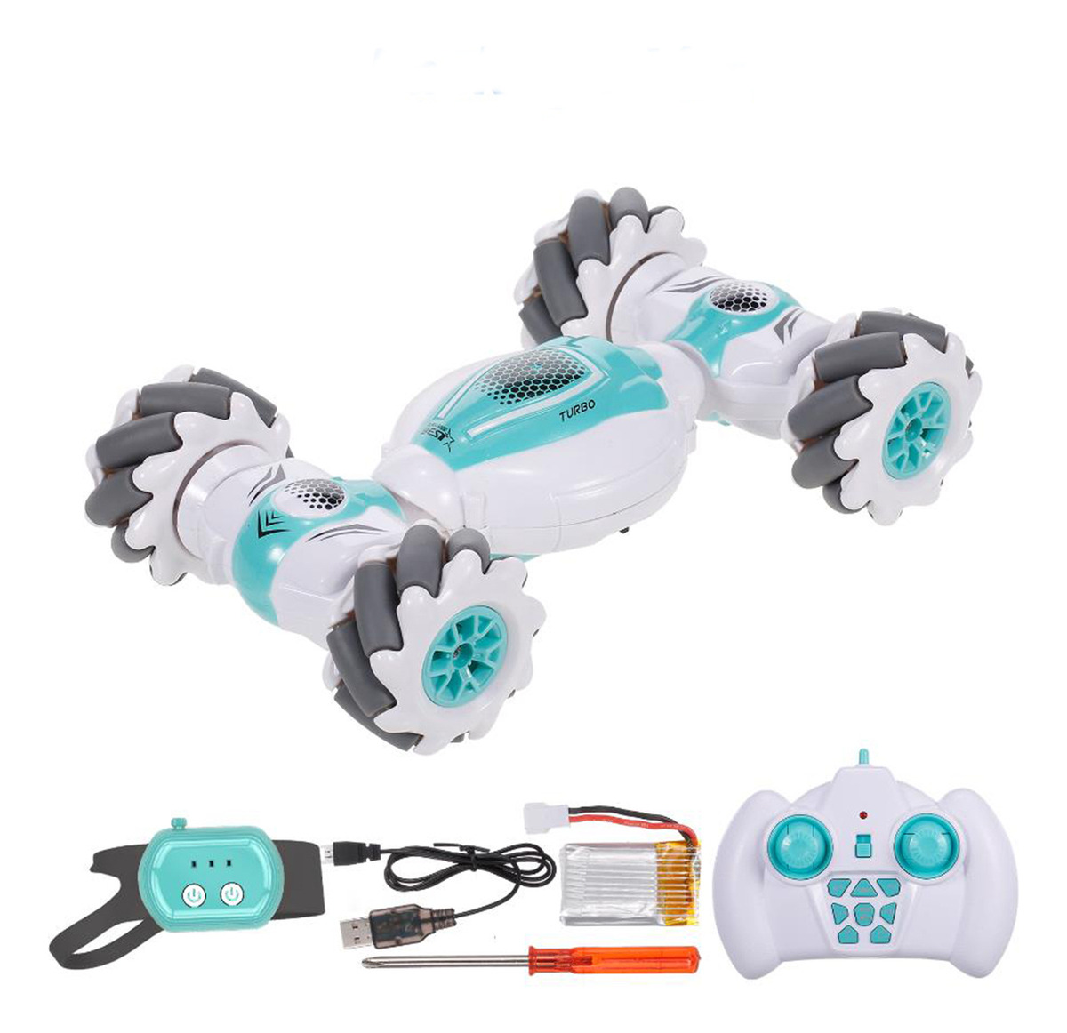 Carrinho S-012 Rc Stunt Car Controle Remoto E Gesto Sensor