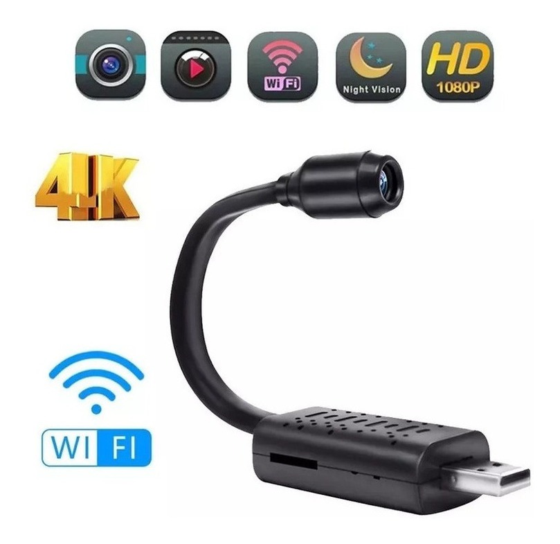 Mini Camera Infravermelho Visão Noturna Wifi Hd 1080pread