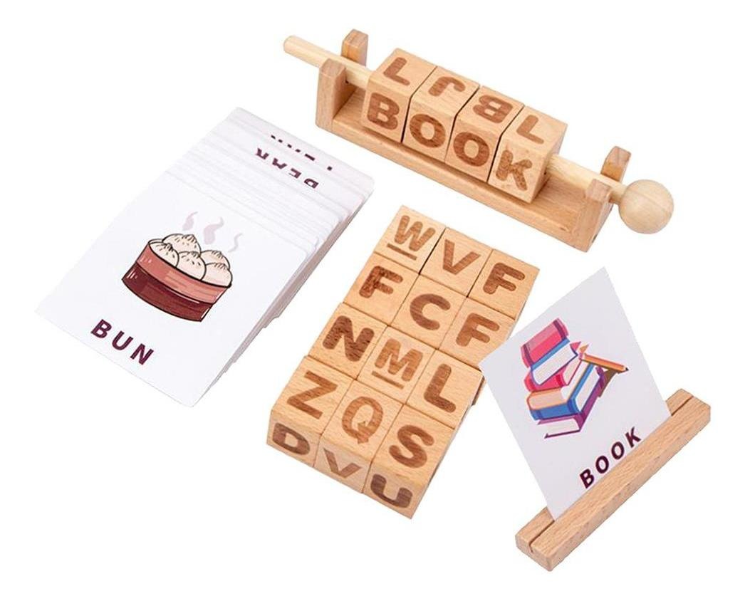 Combine Blocos De Letras, Ortografia, Palavras, Cartas De Jo - Imagem 12