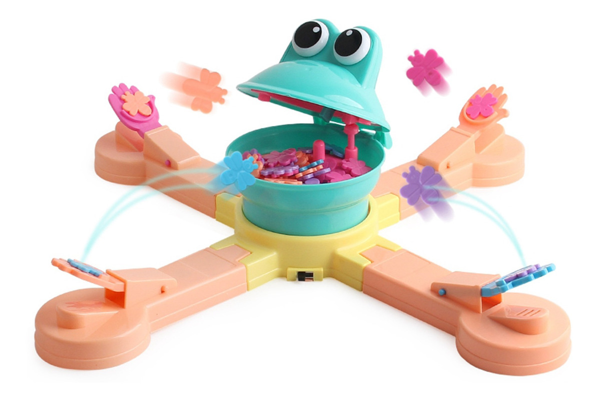 Plástico Mr. Mouth Feed The Frog Jogo Para Crianças - Imagem 2